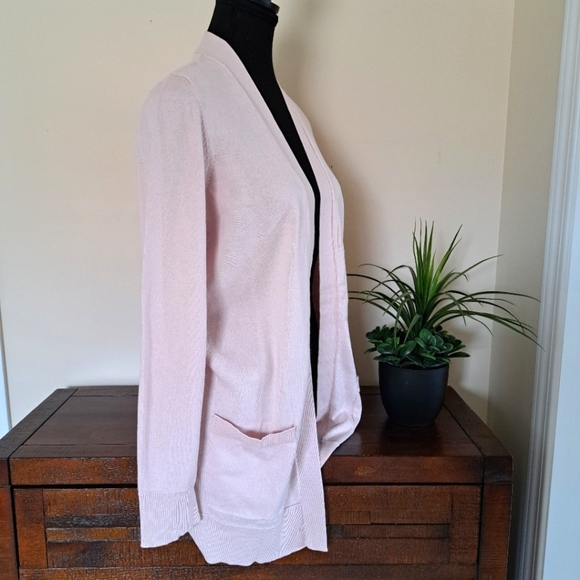 Matty M Pink Open Cardigan Women's Small Lightweight Knit Sweater NWT - Picture 5 of 14